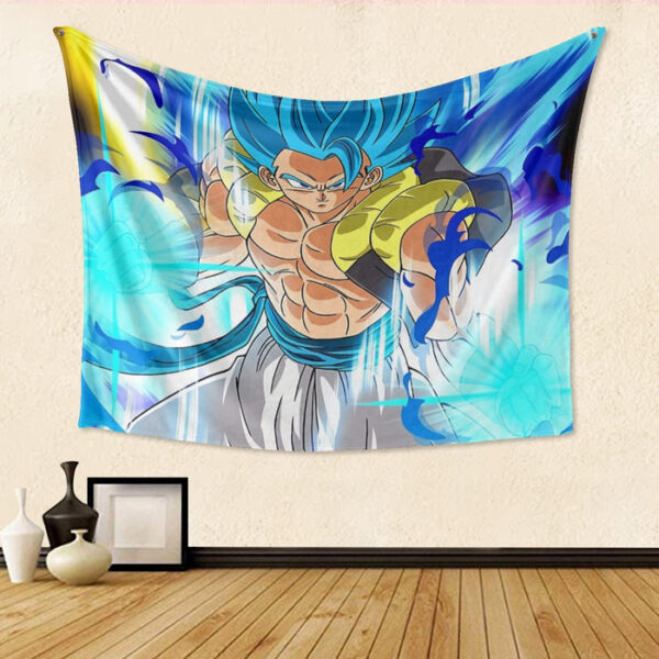 Super Saiyan Blue Gogeta Tapestry