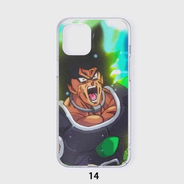 Dragon Ball Super Angry Broly Legendary Super Saiyan iPhone 14 Case