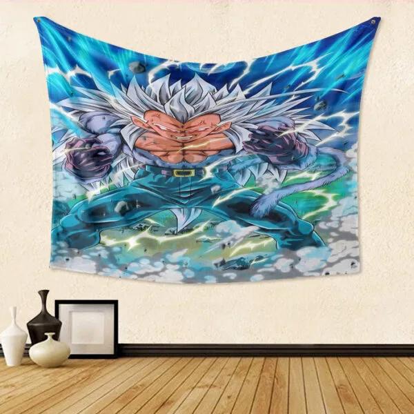 Dragon Ball Vegeta Super Saiyan 4 Ultra Instinct Epic Tapestry