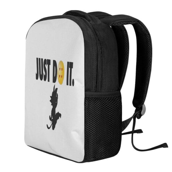 Just Do It Slogan Dragon Ball Kid Goku Dope Black Backpack