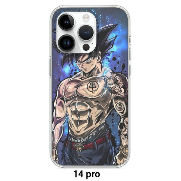 Thugged out Goku UI Comfortable Dragon Ball iPhone 14 Case