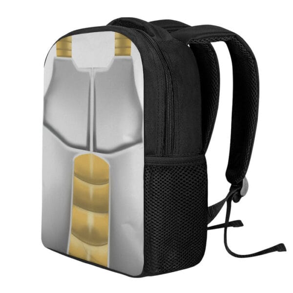 Dragon Ball Z Vegeta Inspired Suit Cosplay Zip Up Backpack