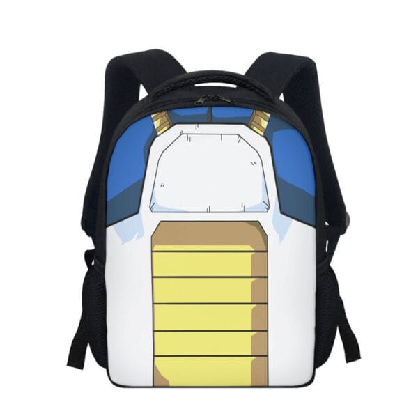 Dragon Ball Z Vegeta Cool Blue Battle Armor Cosplay Backpack