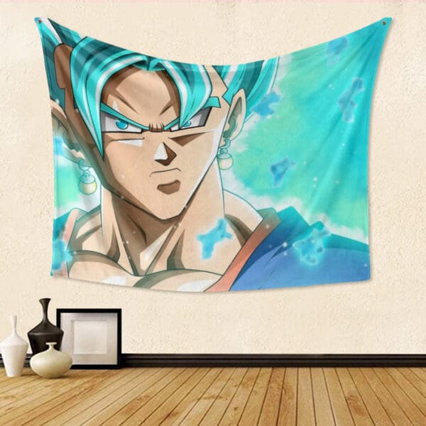 Dragon Ball Super Vegito Blue Super Saiyan Cool 3D Tapestry