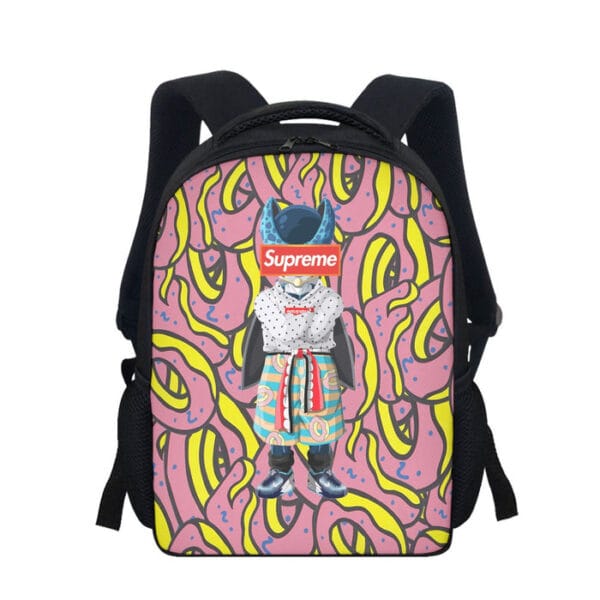 Modern Art Supreme Villain Perfect Cell Streetwear Backpack