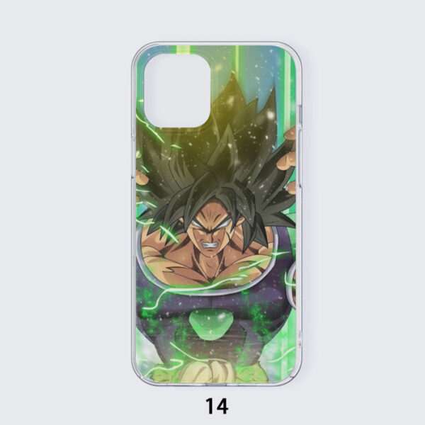 Dragon Ball Super Transforming Broly iPhone 14 Cases