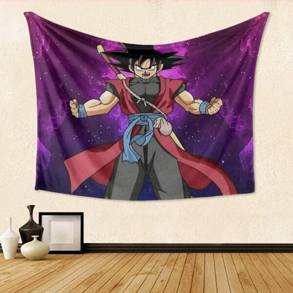 Dragon Ball Super Goku Black Future Saiyan Cool Casual Tapestry