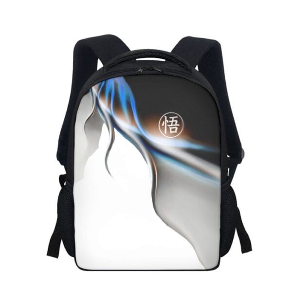 Goku Mastered Ultra Instinct Fire Backpack