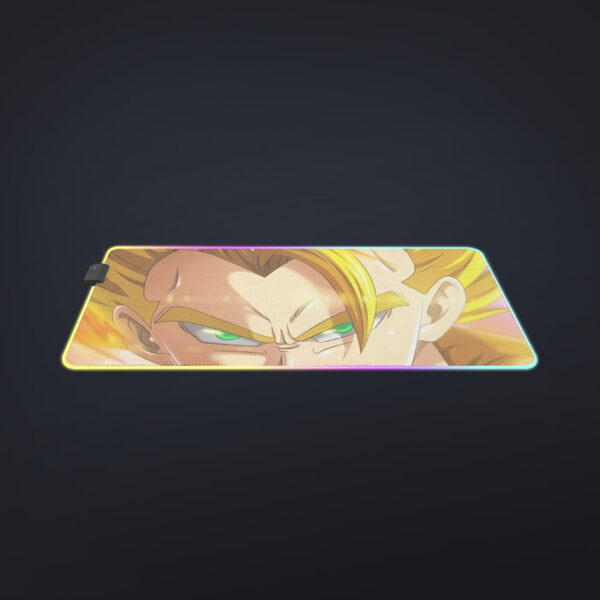 Dragon Ball Z Gogeta Super Saiyan Warrior Power Full Print Streetwear Cool Design cool LED Mouse Pad