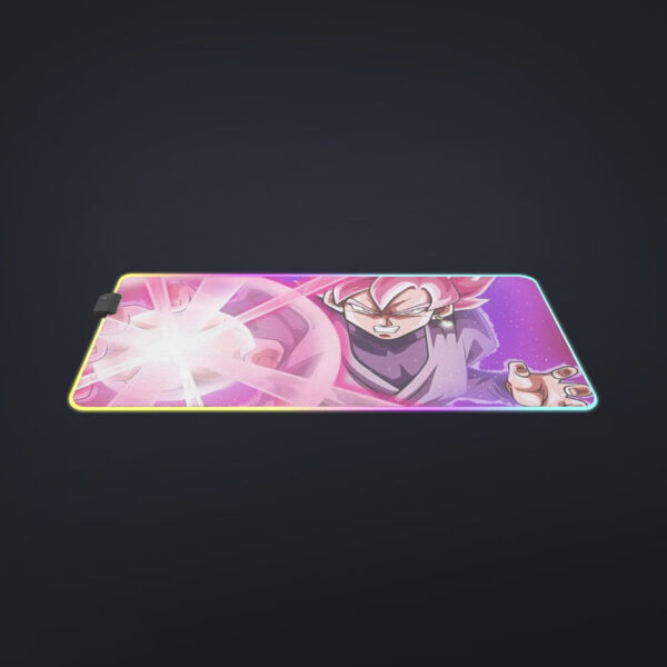 Goku Black Zamasu Super Saiyan Rose Powerful Aura Skills Dope cool LED Mouse Pad