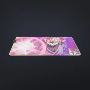 Goku Black Zamasu Super Saiyan Rose Powerful Aura Skills Dope cool LED Mouse Pad