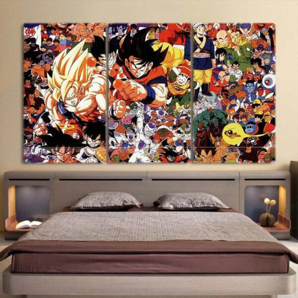 Dragon Ball Z Canvas  Anime Manga All Characters