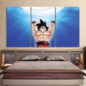 Dragon Ball Z Canvas  Goku Genkidama Sky Art