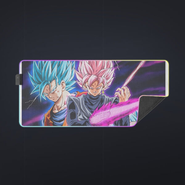 Dragon Ball Goku 2 Goku Rose Vegeta 2 Ultra Instinct cool LED Mouse Pad