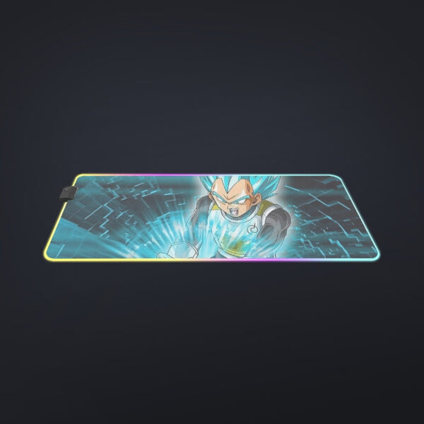 Dragon Ball Super Vegeta Blue Double Galick Gun Epic cool LED Mouse Pad