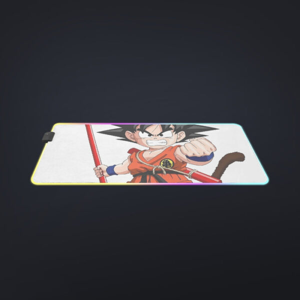 Kid Goku Fighting Dragon Ball Z cool LED Mouse Pad