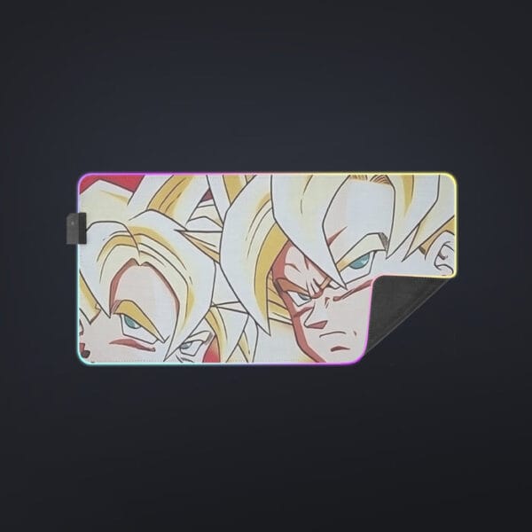 Dragon Ball Z Angry Super Saiyan Fighters Cool LED Mouse Pad