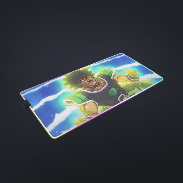 Dragon Ball Z Broly Wearing His Control Mechanism cool  LED Mouse Pad