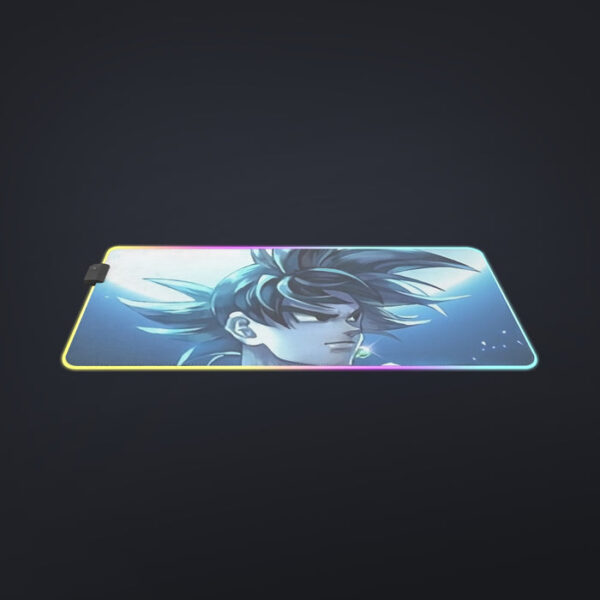 Dragon Ball Super Goku Black Cool Night Blue Sea cool LED Mouse Pad