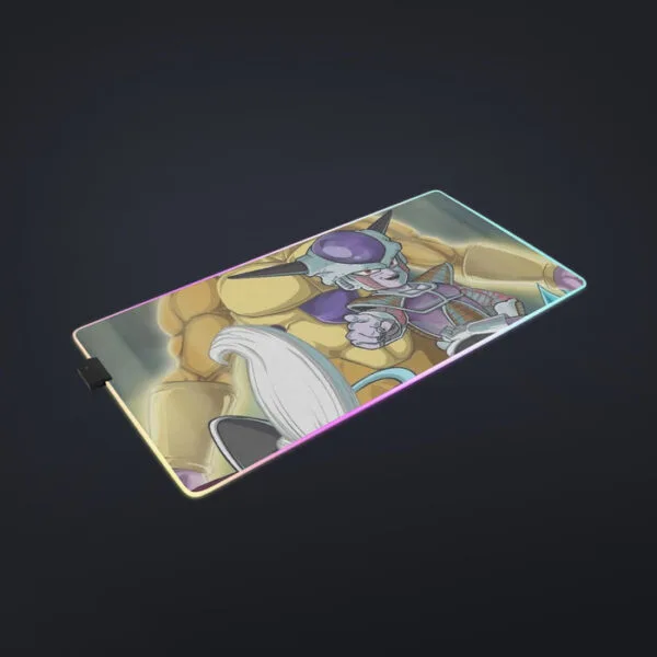 Dragon Ball Goku Vegeta Super Saiyan God Blue SSGSS Fight Villains cool LED  Mouse Pad