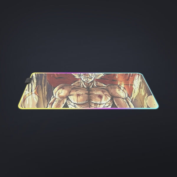 Powerful Goku Super Saiyan 2 Transformation SSJ2 cool  LED Mouse Pad