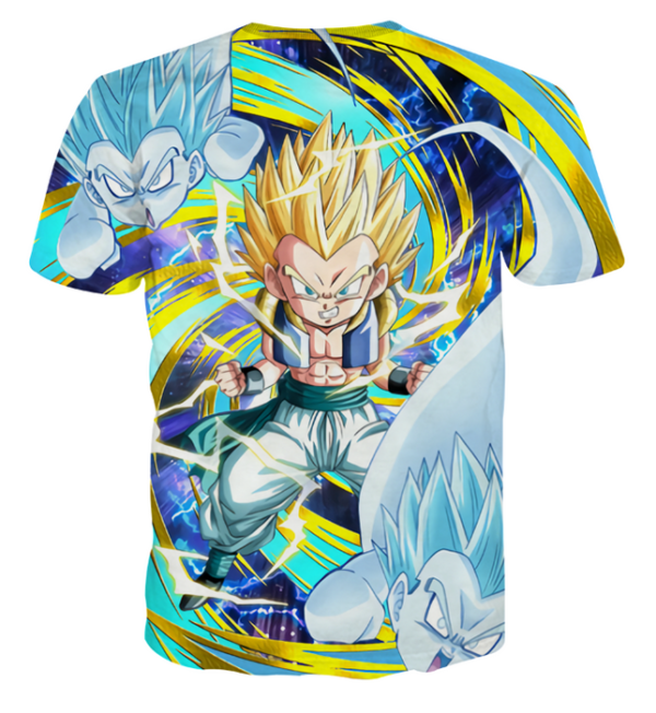 Gotenks Dragon Ball Super Ghost Kamikaze Attack Dope T-shirt