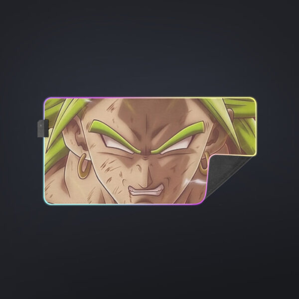 Dragon Ball Super Legendary Super Saiyan Broly White Eyes Custom cool LED Mouse Pad