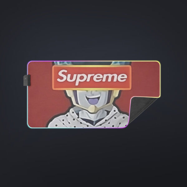 Supreme Villain Perfect Cell Red Simple Streetwear cool LED Mouse Pad