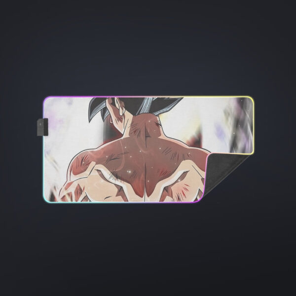 Dragon Ball Goku Damaged Battle Muscular Powerful Aura cool LED  Mouse Pad