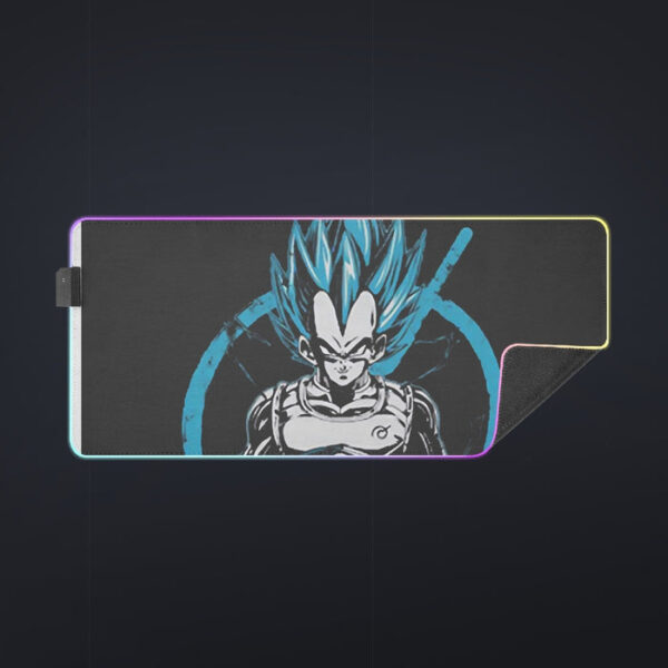 Dragon Ball Super SSGSS Vegeta Whis Symbol  cool LED  Mouse Pad