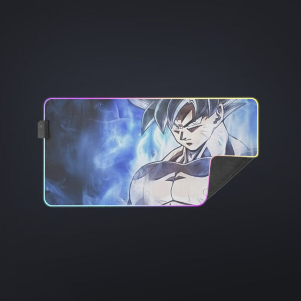 Dragon Ball Super Goku Ultra Instinct Blue Cool Casual cool LED Mouse Pad