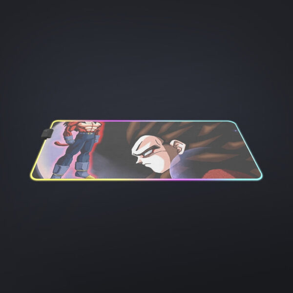 Dragon Ball Super Vegeta 4 Cool Crescent Moon Universe LED Mouse Pad