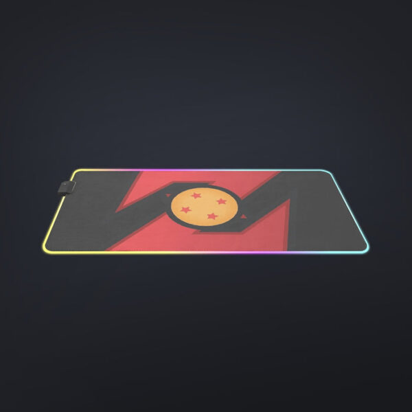 Dragon Ball Z Logo Four Star Dragon Ball Cool Design LED  Mouse Pad