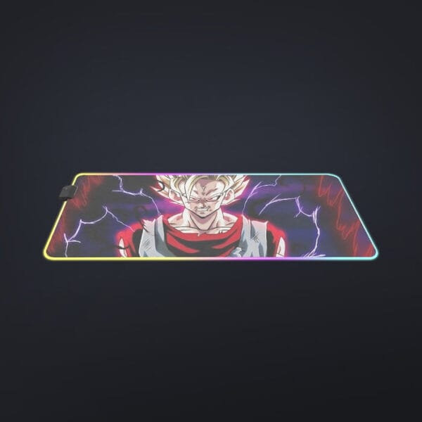 Dragon Ball Z  Super Saiyan Prince Vegeta cool LED Mouse Pad