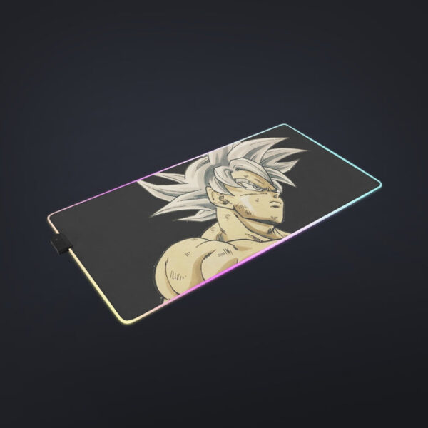 Dragon Ball Super Mastered Ultra Instinct Goku cool LED Mouse Pad