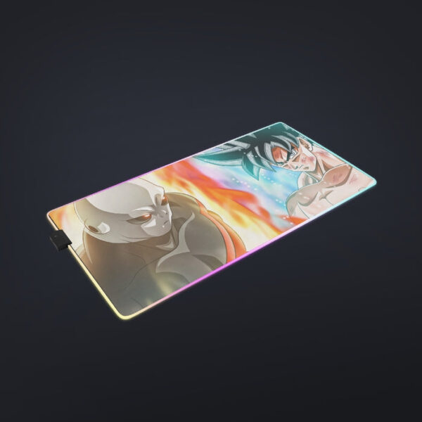 Dragon Ball Super Goku vs Jiren Overflowing Aura cool LED Mouse Pad