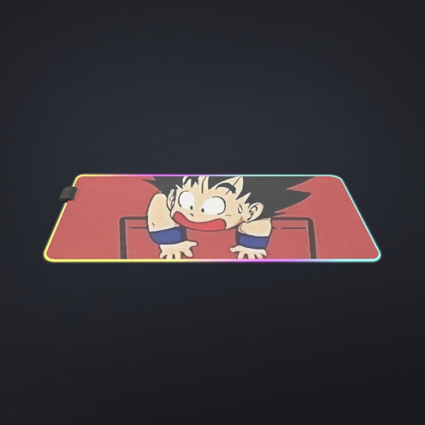 Dragon Ball Cute Goku Kid Pocket Simple Design Streetwear cool LED Mouse Pad