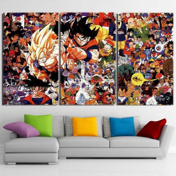 Dragon Ball Z Canvas  Anime Manga All Characters