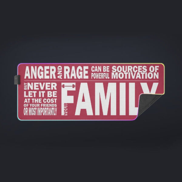 Dragon Ball Z  Gohan Family Slogan cool LED Mouse Pad