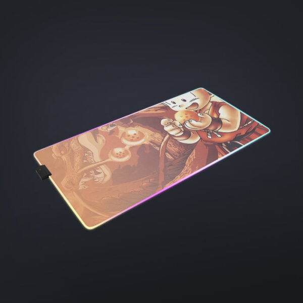 Kid Goku Dragon Ball cool  LED Mouse Pad