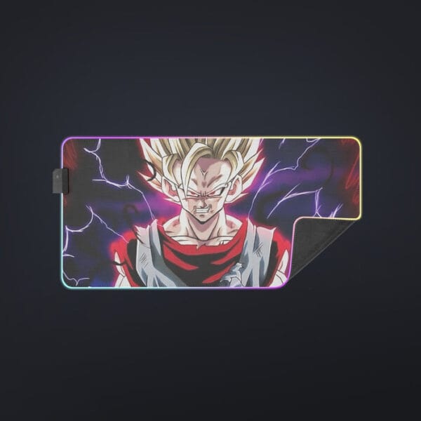 Dragon Ball Z  Super Saiyan Prince Vegeta cool LED Mouse Pad