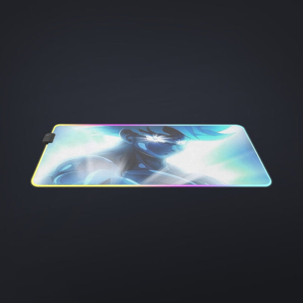 Dragon Ball Super Blue Son Goku Epic Ultra Instinct cool LED Mouse Pad