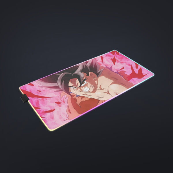 Dragon Ball Super Bruised Goku Red Kaioken Streetwear cool LED Mouse Pad