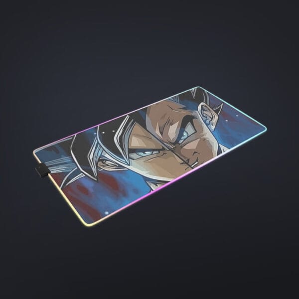 Dragon Ball Z Shirt  SSJ Goku x SSJ Vegeta Fusion cool LED Mouse Pad