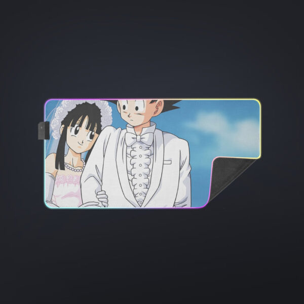 Dragon Ball Z Son Goku Newly Wed Couple cool LED Mouse Pad