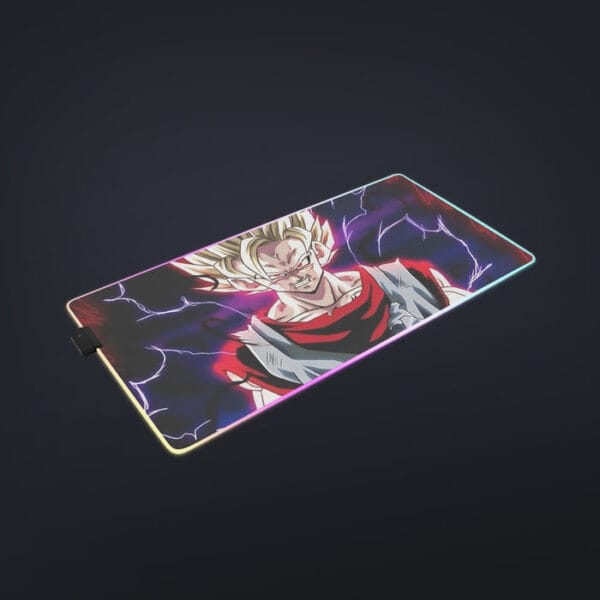 Dragon Ball Z  Super Saiyan Prince Vegeta cool LED Mouse Pad