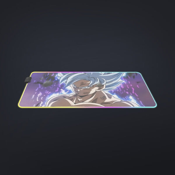 Dragon Ball Z Goku Perfected Ultra Instinct Form Cool  LED Mouse Pad