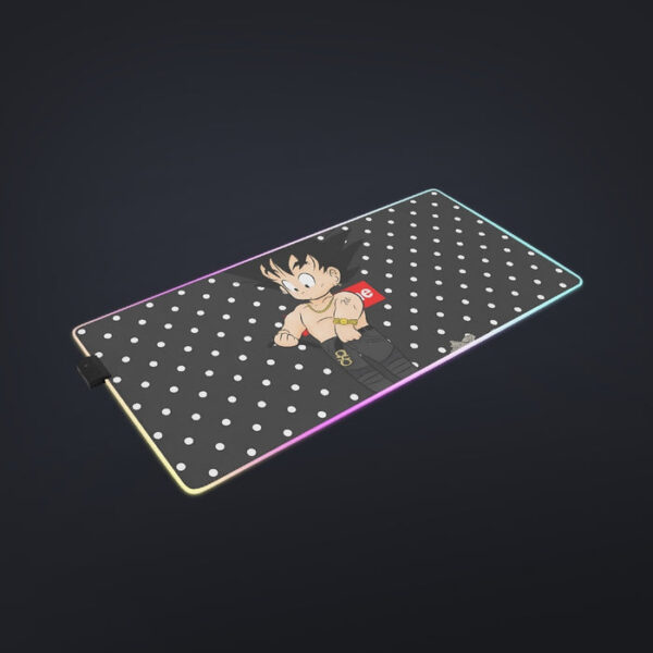 Dragon Ball Supreme Goku Kid Gangster Style Cool LED Mouse Pad