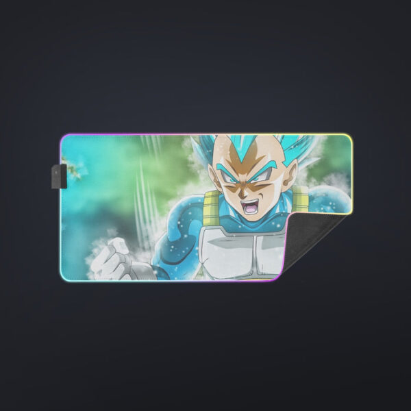 Dragon Ball Super Blue Vegeta Super Saiyan God Cool  cool LED  Mouse Pad