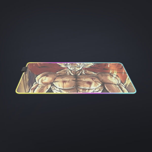 Powerful Goku Super Saiyan 2 Transformation SSJ2 cool  LED Mouse Pad